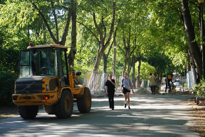 Rewitalizacja Parku Planty w Białymstoku latem 2025