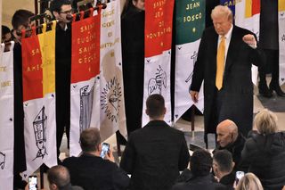 Paryż. Uroczyste otwarcie katedry Notre Dame