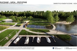 Wizualizacje nowego miejsca rekreacji nad jeziorem Guzianka Duża