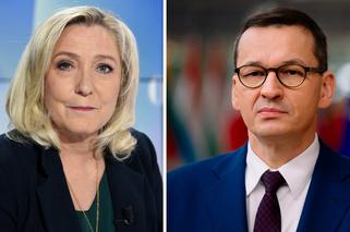 Próby umocnienia prawicy. Mateusz Morawiecki spotkał się z Marine Le Pen