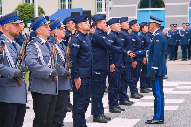 Nowi funkcjonariusze podlaskiej policji