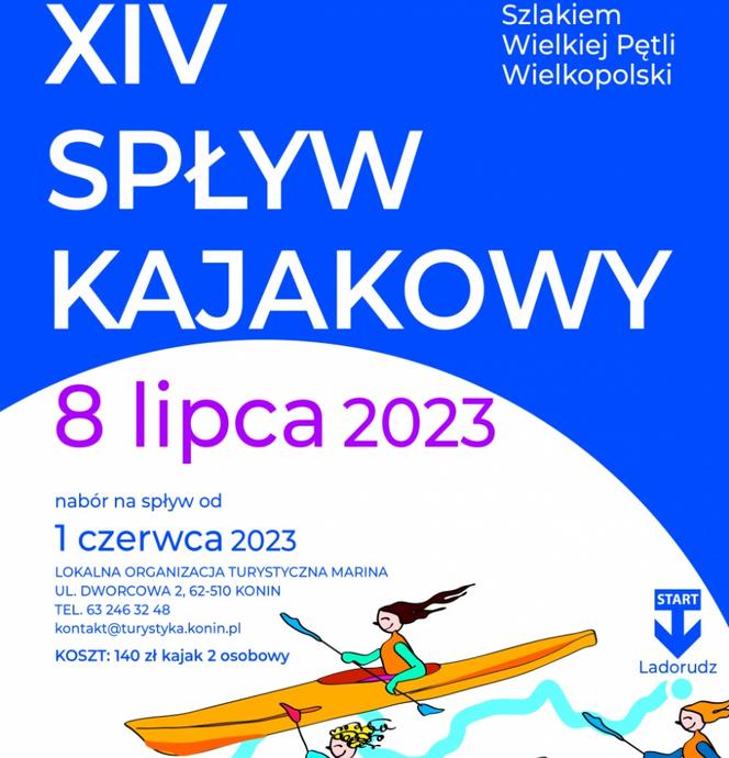 Trwają zapisy na spływ kajakowy szlakiem Wielkiej Pętli Wielkopolski