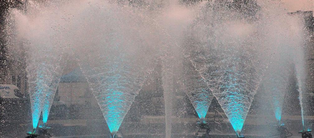 Lublin: Wypróbowano fontannę na Placu Litewskim [ZDJĘCIA]