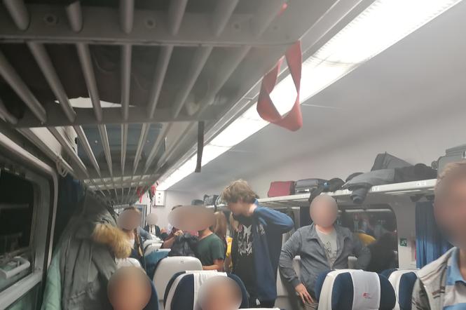Koszmar w pociągu TLK Hańcza