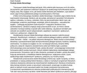 Matura 2025 polski rozszerzony 21.05.2025: Arkusz CKE - Formuła 2015