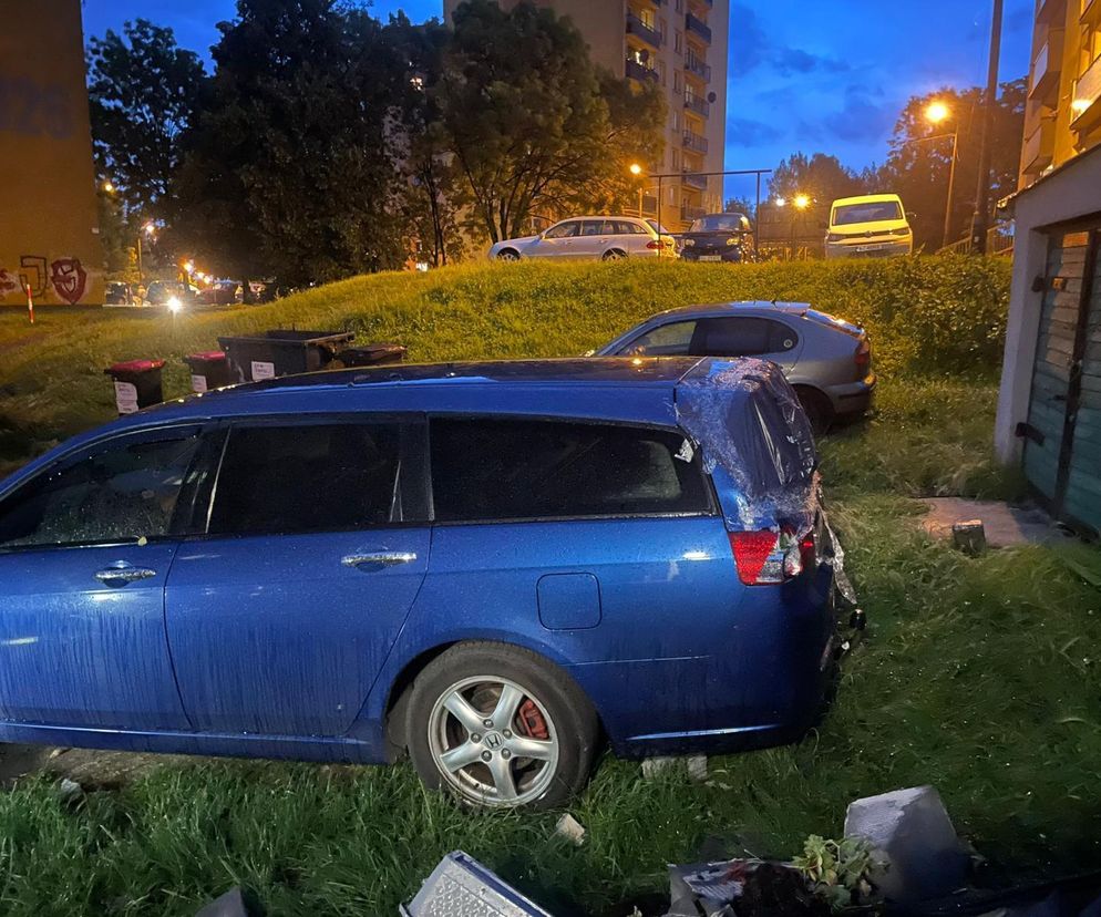 Gwałtowne burze nad Śląskiem. Strażacy mają pełne ręce roboty