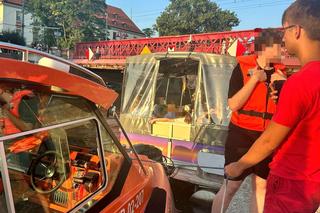 O krok od tragedii na Odrze we Wrocławiu. Kajakarze zderzyli się ze statkiem, jeden z nich wpadł do wody