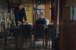 M jak miłość odc. 1863. Marcin (Mikołaj Roznerski), Andrzej Budzyński (Krystian Wieczorek)