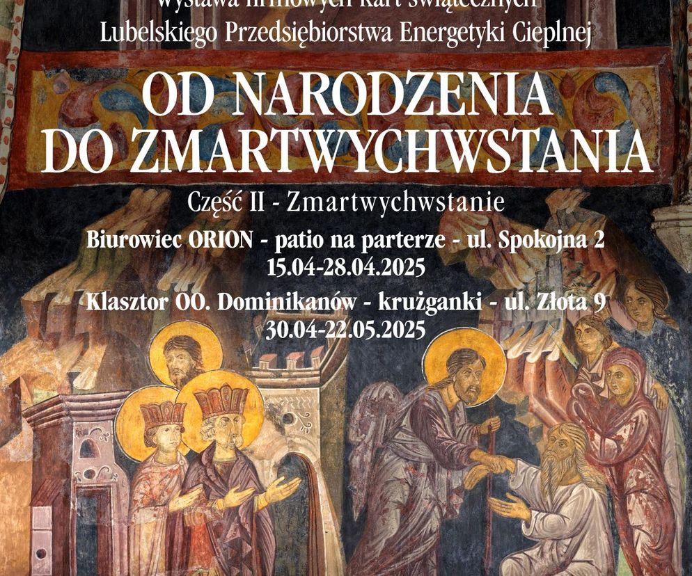 Wystawa „Od Narodzenia do Zmartwychwstania”  - plakat 
