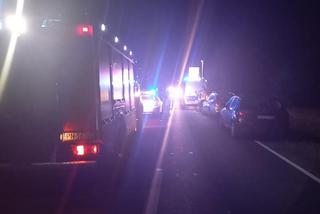 Sompolno. Zderzenie porsche z motorowerem! Dwie osoby nie żyją