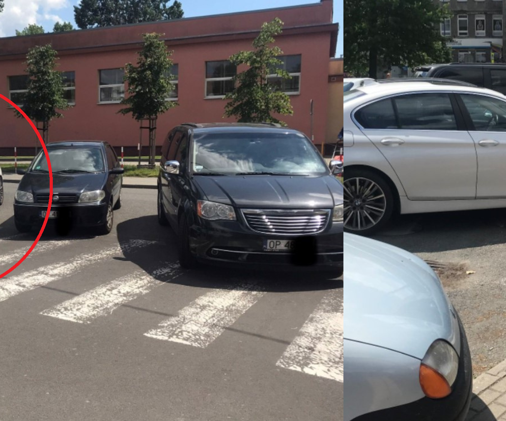 Opole: Bezmózdzy kierowcy parkują, jak w krajach trzeciego świata. To centrum miasta! [ZDJĘCIA]