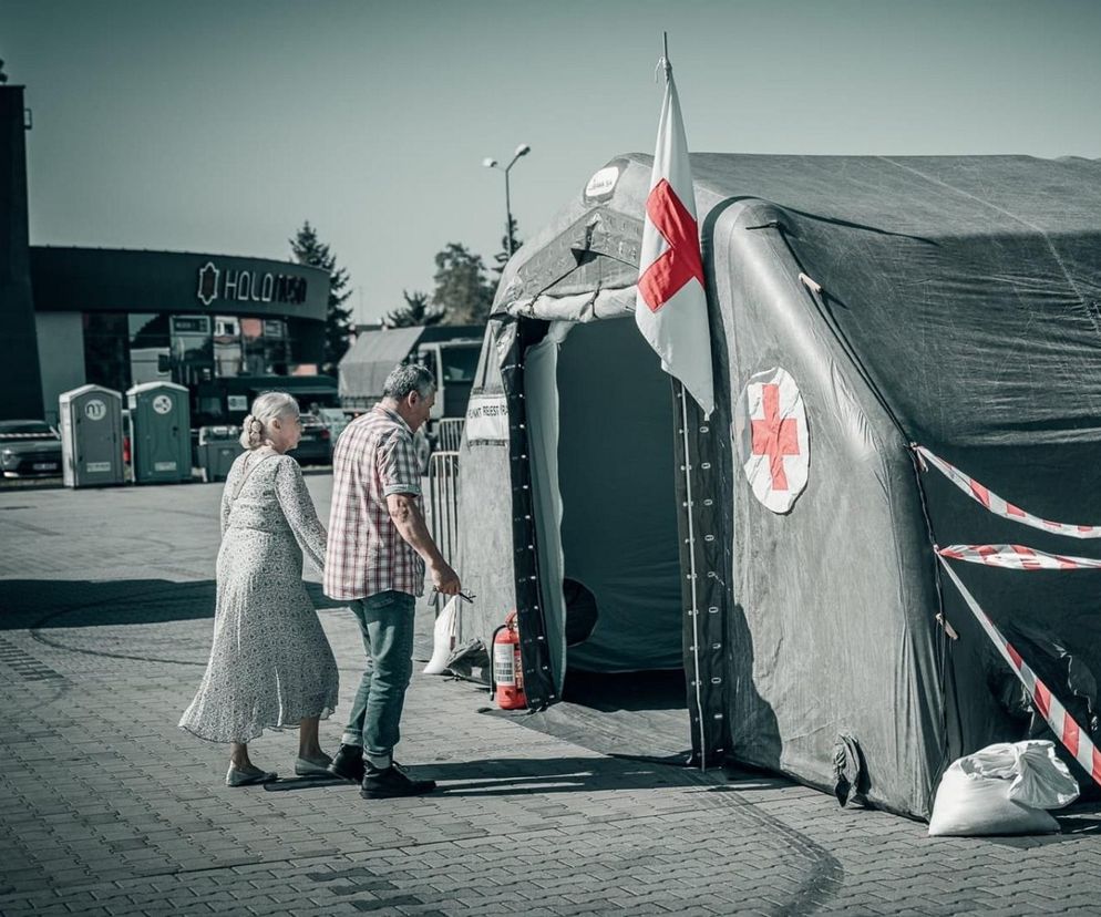 Szpital polowy w Nysie przyjął już 186 pacjentów. Trafiają tu także najmłodsi pacjenci 