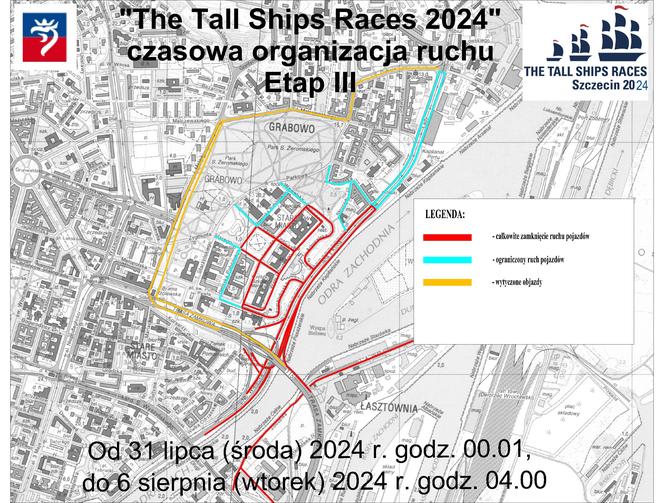 Zmiany w organizacji ruchu podczas The Tall Ships Races 2024