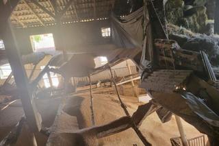 Katastrofa budowlana w miejscowości Wrząca pod Sieradzem