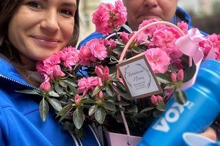 Ekipa VOX FM Poznań dostarczała kwiaty mamom naszych Słuchaczy!