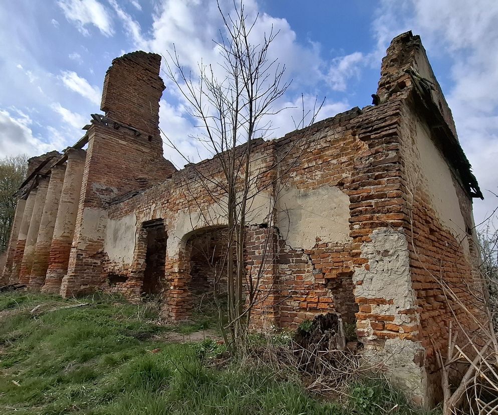 Wiosenny zespół pałacowo-parkowy w Zawieprzycach koło Lublina