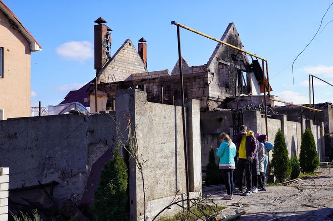 Zniszczenia po rosyjskich atakach w Odessie