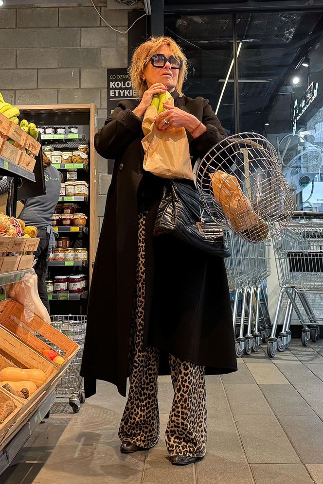 Ewa Kasprzyk na zakupach