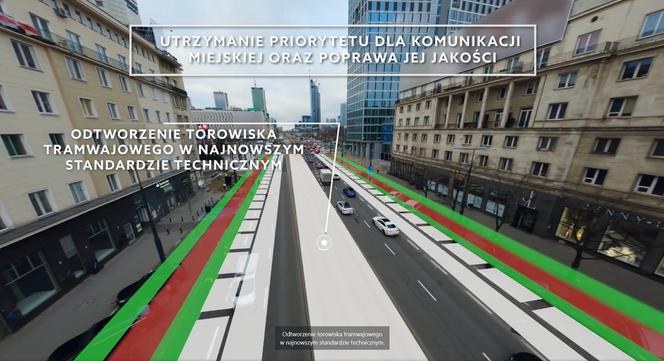 Nowe Centrum Warszawy. Nowe Aleje Jerozolimskie