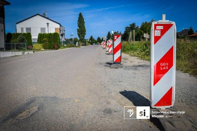 Remont na ul. Północnej w Szczecinie