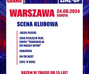 Męskie Granie 2024 w Warszawie - line-up