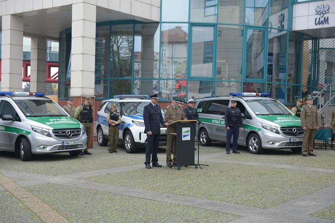 Nowe samochody Straży Granicznej