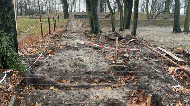 Remont w Parku Tysiąclecia. Styczeń 2023