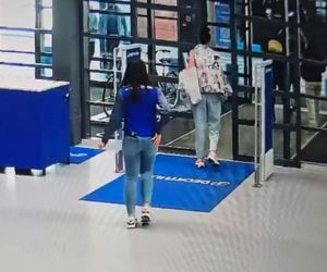 Ukradła i schowała się przed policją za drzewem