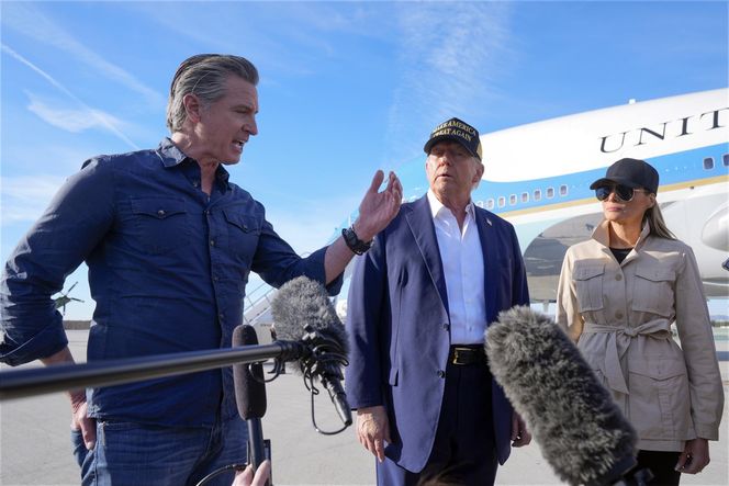 Gubernator całował Melanię Trump! Wszystko się nagrało, wybuchła burza