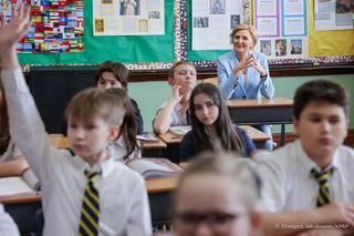 Małżonka Prezydenta Agata Kornhauser–Duda odwiedziła Akademię Katolicką św. Stanisława Kostki w Nowym Jorku