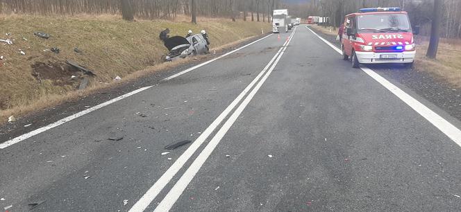 Groźny wypadek pod Mysłowem