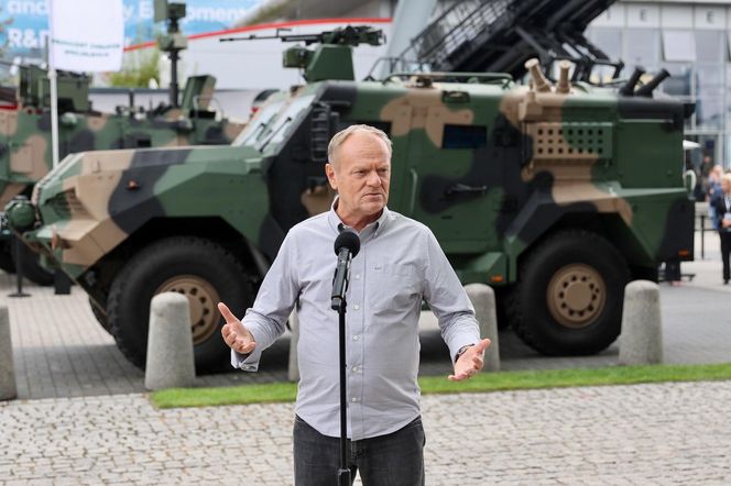 MSPO 2025. Premier Donald Tusk w Kielcach