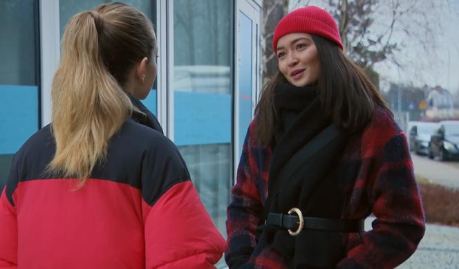 Barwy szczęścia odc. 2653. Lilly (Mayu Gralińska Sakai), Oliwka (Wiktoria Gąsiewska)