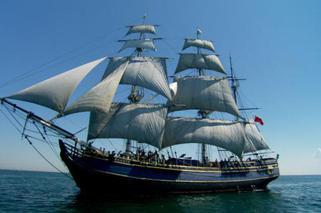 Legendarny „Bounty” na Baltic Sail Gdańsk 2011