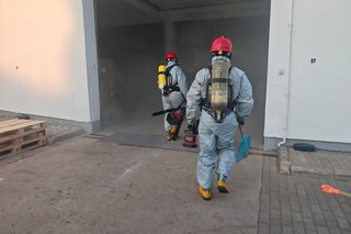 Nie ma zagrożenia po wycieku podchlorynu sodu w Czyżewie. Dobiegła końca wielogodzinna akcja