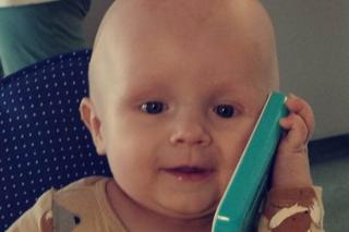 Mały Antoś walczy z guzem mózgu, potrzebuje wsparcia