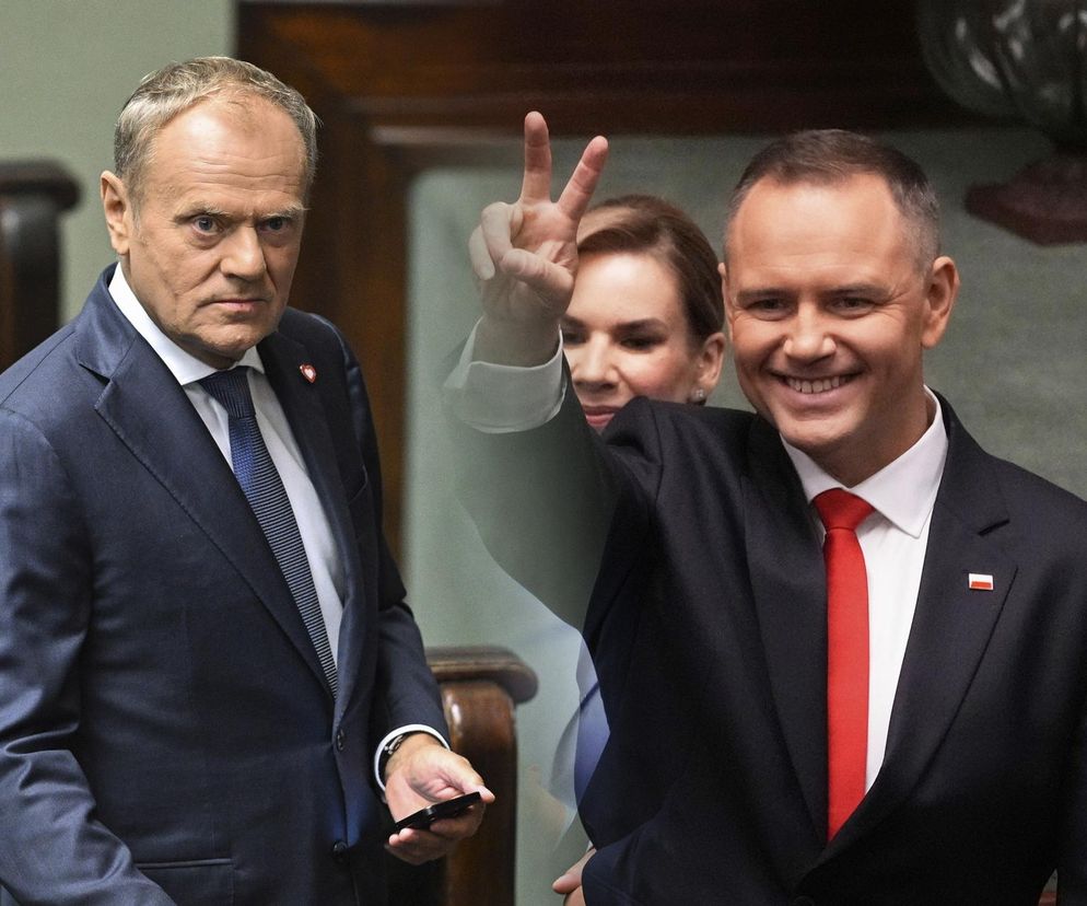 Tusk, Nawrocki