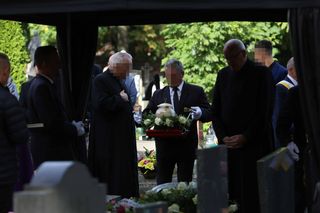 Ryszard Rynkowski - pogrzeb żony