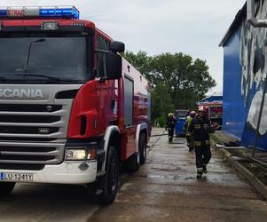 Potężny pożar niedaleko Lublina. Straty oszacowano na 12 mln zł
