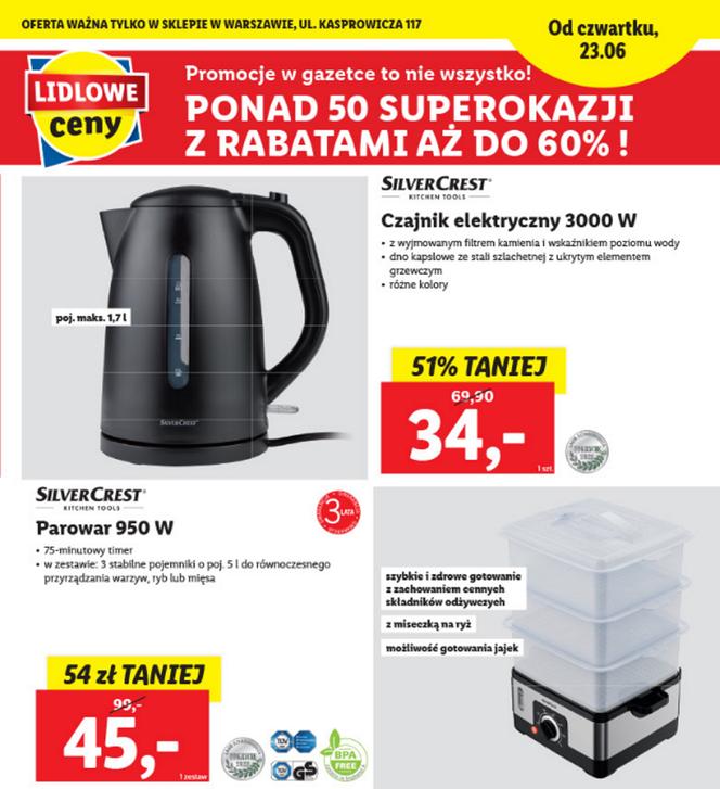 Mega promocje w nowym Lidlu w Warszawie