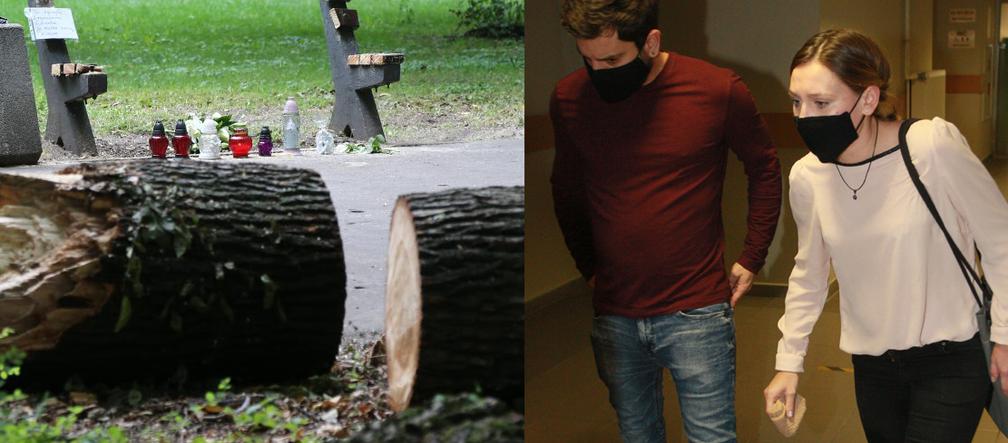 Drzewo zabiło Liliankę w Parku Praskim. Jej rodzice zeznają przed sądem 