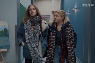 M jak miłość odc. 1584. Basia (Gabriela Raczyńska), Ania (Gabriela Świerczyńska)