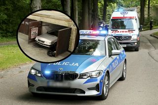 Wypadek w garażu! Samochód przygniótł 41-latka