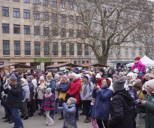 Kiermasz i inscenizacja na Placu Wolności z okazji Kaziuka Wileńskiego