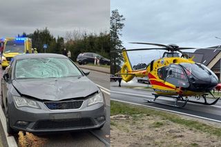 Potrącenie dwóch 15-latek na przejściu dla pieszych. Jedna z nich ma ciężkie obrażenia