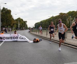 Aktywiści klimatyczni blokowali Maraton Warszawski