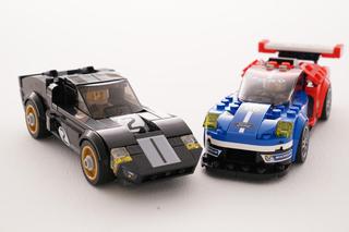 Wyścigowe Fordy do zbudowania z klocków LEGO