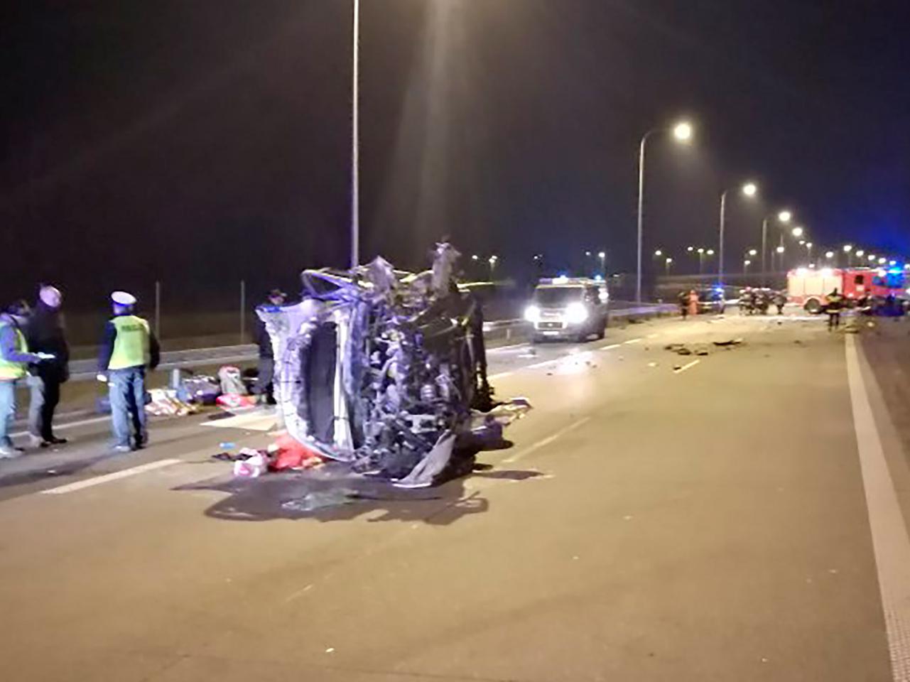 Jechał pod prąd na autostradzie