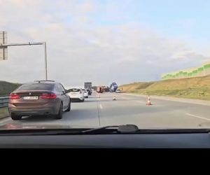 Ciężarówka na A1