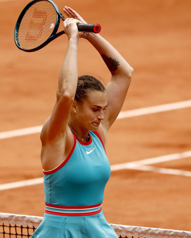 Aryna Sabalenka we łzach po porażce w finale Roland Garros
